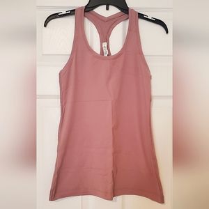 Lululemon Pink Cool Racerback Tank Size 8